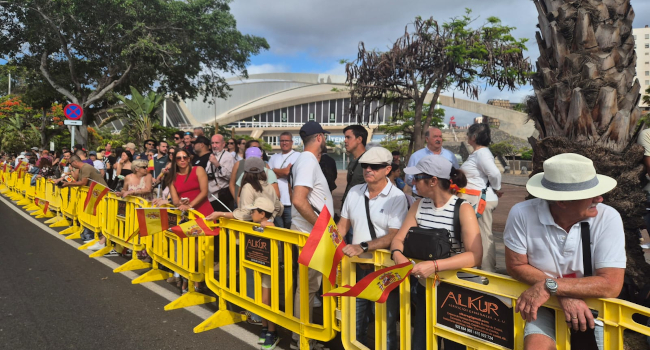 Muchas gracias, Canarias, por vuestra emocionante acogida y vuestro apoyo durante esta semana de celebraciones con motivo del Día de las Fuerzas Ar...