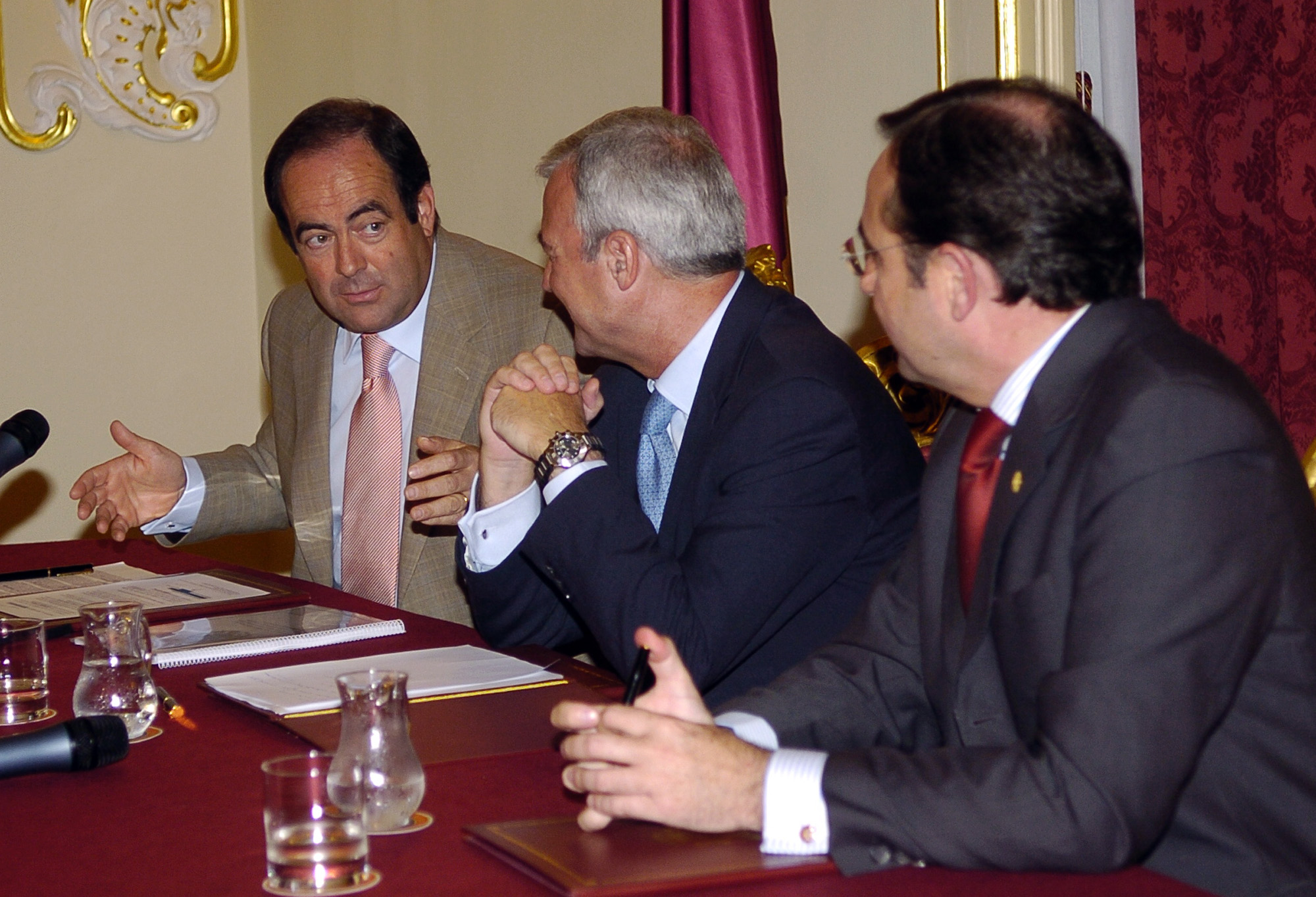 José Bono durante un momento de su intervención