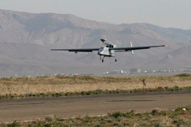 Primer vuelo de los aviones no tripulados (UAV) españoles desplegados en Afganistán