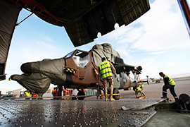 Llegada de los helicópteros ´Tigre`a Afganistán