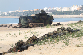 Desembarco de Infantes de Marina.