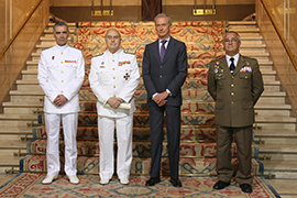 El ministro de Defensa clausura el XLIX Ciclo Aacadémico
