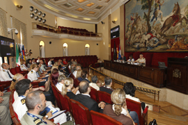 La subsecretaria de Defensa, Irene Domínguez-Alcahud, ha inaugurado hoy el Curso Internacional de Asesoría de Género en Operaciones, que se celebra en el Centro Superior de Estudios de la Defensa Nacional (CESEDEN),