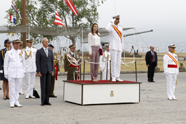Entrega de Reales Despachos a los nuevos oficiales de la Armada