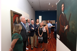 El ministro inaugura la exposición “Blas de Lezo, el valor de Mediohombre”