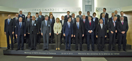 Foto de familia.  (Fuente: NATO)