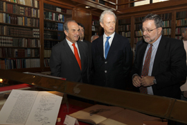 Morenés inaugura la exposición ‘Prim: defensor de la industria catalana y de la modernización de España’