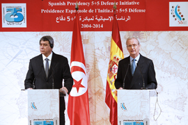 Los ministros de Defensa de la Iniciativa 5+5 se reúnen en Granada