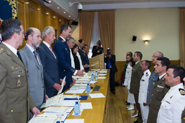 Entrega de diplomas al Curso