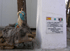 La Inmaculada, patrona de Infantería, junto al monumento por los que dieron su vida en cumplimiento de la misión.