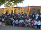 Distribución de ayuda humanitaria a orfanatos de Ouanaminthe.