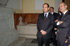 El ministro de Defensa, acompañado del presidente de Andalucia,visitan las tumbas en el Panteón de Marinos Ilustres, tras la ceremonia de homenaje a los caidos en la batalla de Trafalgar,