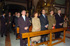El ministro de Defensa, la ministra de Cultura, el alcalde de Cabra, general jefe de la Fuerza Terrestre y el embajador de Canadá, durante la ceremonia en la iglesia de las RR. MM. Agustinas de Cabra