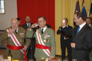 Tradicional brindis legionario con 'leche de pantera'.