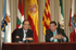 José bono, ministro de Defensa, y el alcalde de A Coruña, Francisco Vázquez en la firma del convenio sobre el Museo Militar