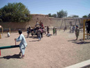 Inauguración del parque infantil, vista general