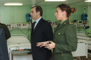 Visita al hospital del buque
