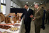 El ministro de Defensa, José Antonio Alonso, visita la exposición con el coronel director José Luis García