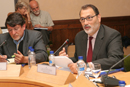 El director general de Infraestructura del Ministerio de Defensa, Jaime Denis. en la Universidad de Alcalá de Henares