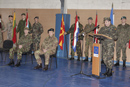 Acto de relevo del general Villalaín como Comandante Jefe de EUFOR-Althea