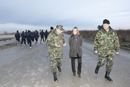 Visita de la ministra de Defensa a la Brigada de Infantería 'Guadarrama' XII