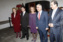 La ministra de Defensa Carme Chacón inaugura la exposición '1808-1814 de súbditos a ciudadanos', en el museo de Santa Cruz