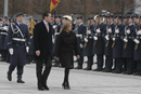 Carme Chacón reibe Honores Militares