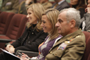 Videoconferencia de la ministra de Defensa Carme Chacón y la ministra de Ciencia e Innovación Cristina Garmendia con la Base Antártida Gabriel de Castilla