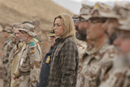 Visita de la ministra de Defensa, Carme Chacón, a Afganistán