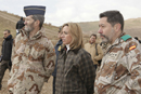 Visita de la ministra de Defensa, Carme Chacón, a Afganistán