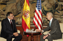 El ministro Pedro Morenés, ha recibido hoy a su homólogo de los Estados Unidos, Leon Panetta