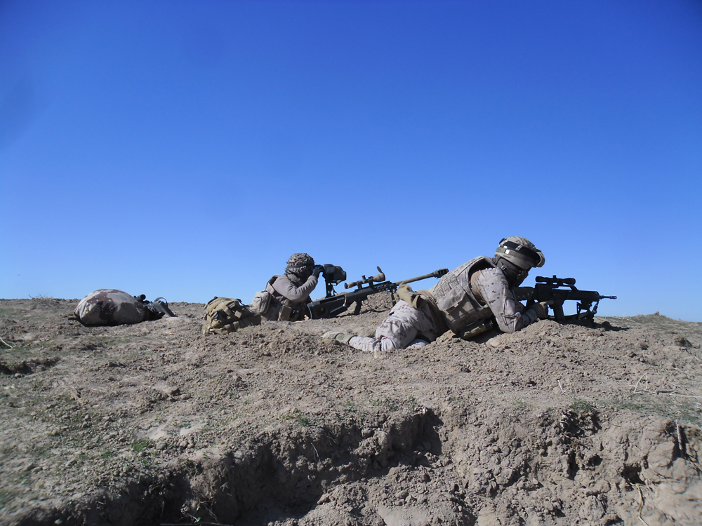 Militares españoles participan en la operación Bold