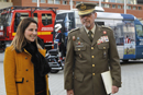 La subsecretaria de Defensa, Irene Domínguez-Alcahud, ha visitando hoy el XXI Salón Internacional del Estudiante y la Oferta Educativa