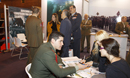 La subsecretaria de Defensa, Irene Domínguez-Alcahud, ha visitando hoy el XXI Salón Internacional del Estudiante y la Oferta Educativa