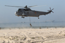 Desembarco en el que participaron vehículos anfibios ‘Piraña’ y lanchas tipo LCM-1E de Infantería de Marina.