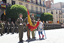 Más de 200 personas juraron bandera en la ceremonia