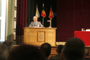 En la inauguración del curso en la AGM