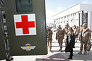Visita la base de apoyo avanzado de Herat