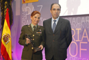 La teniente coronel jurídica María Eugenia Ruiz Hernández con el trabajo ‘La impugnación de sentencias ante el tribunal 