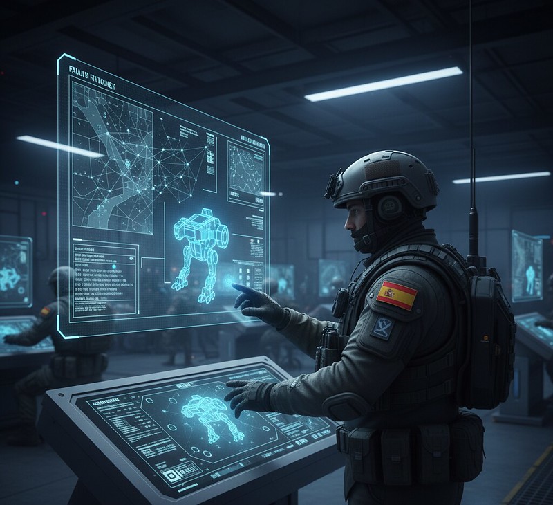 España acogerá una cumbre internacional sobre el uso responsable de la Inteligencia Artificial en el ámbito militar.