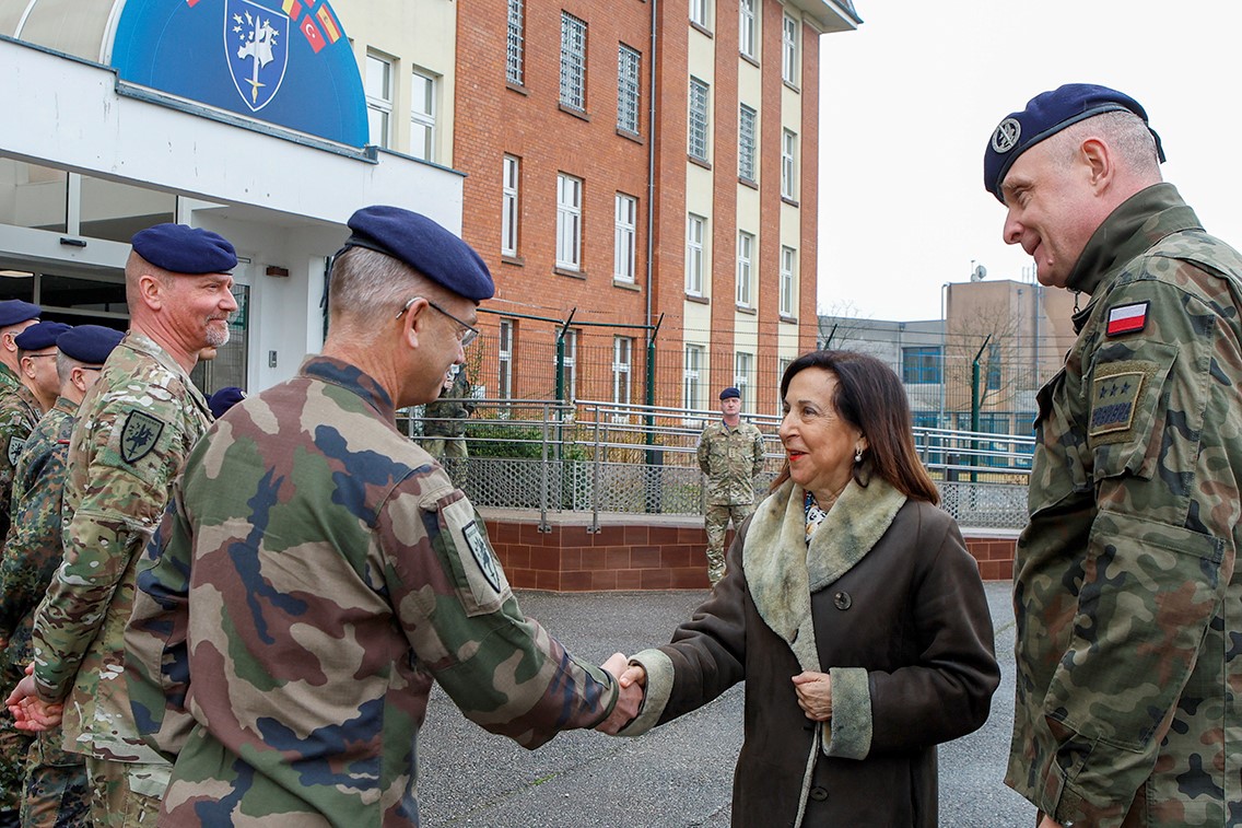 Margarita Robles señala la importancia   de la unidad de la UE y OTAN en la coyuntura actual