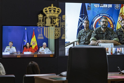 Robles, sobre el papel de España en el flanco Este de la OTAN: “Ustedes engrandecen a nuestro país”