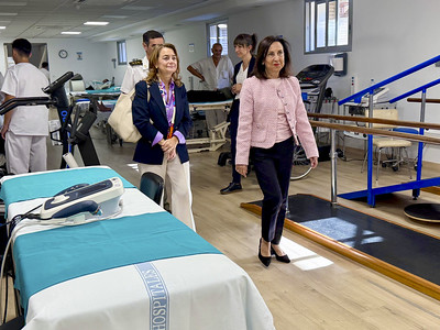 El Hospital General de la Defensa en Zaragoza mejora sus capacidades en Rehabilitación
