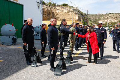Visita de la ministra de Defensa a Cartagena