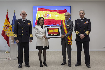 Entrega Gran Cruz del Mérito Naval al magistrado Fernández Rodera