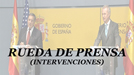 Rueda de prensa (intervenciones)