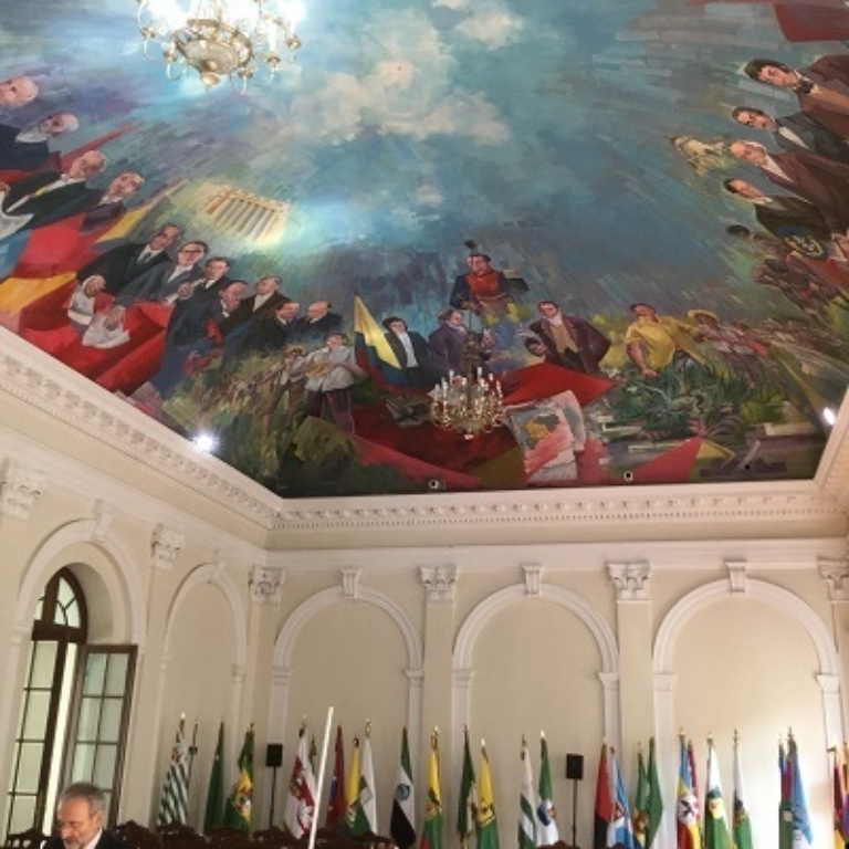 Salón de la Constitución del Senado de la República