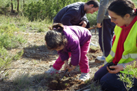 Los niños también cuidan su entorno natural